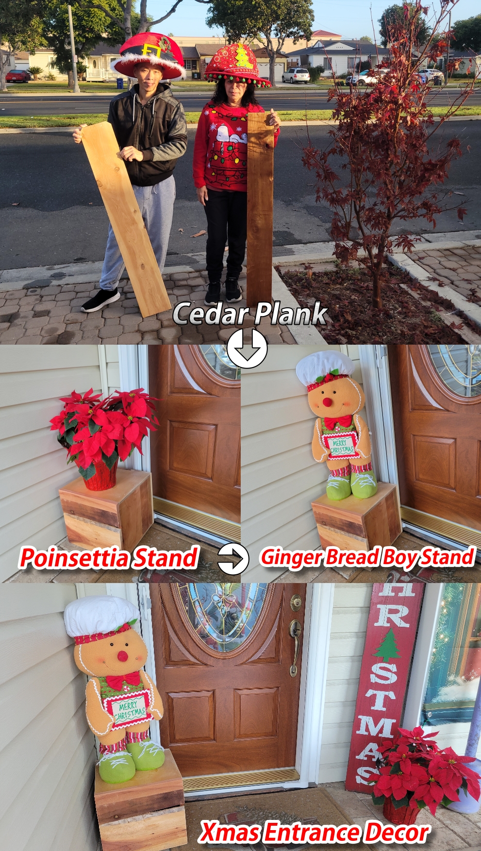 Xmas Entrance Decor